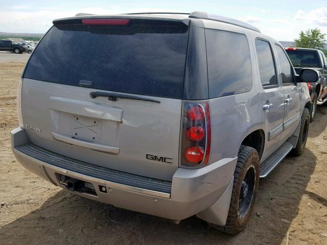 1GKFK63887J342961 - 2007 GMC YUKON DENA GRAY photo 4