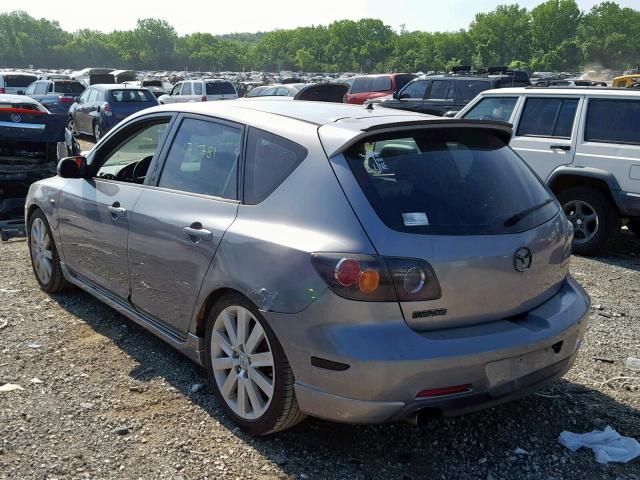 JM1BK343241160387 - 2004 MAZDA 3 HATCHBAC GRAY photo 3