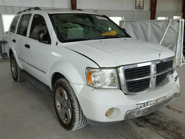 1D8HD58237F560873 - 2007 DODGE DURANGO LI WHITE photo 1