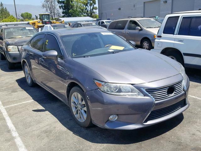 JTHBW1GG1E2051212 - 2014 LEXUS ES 300H GRAY photo 1