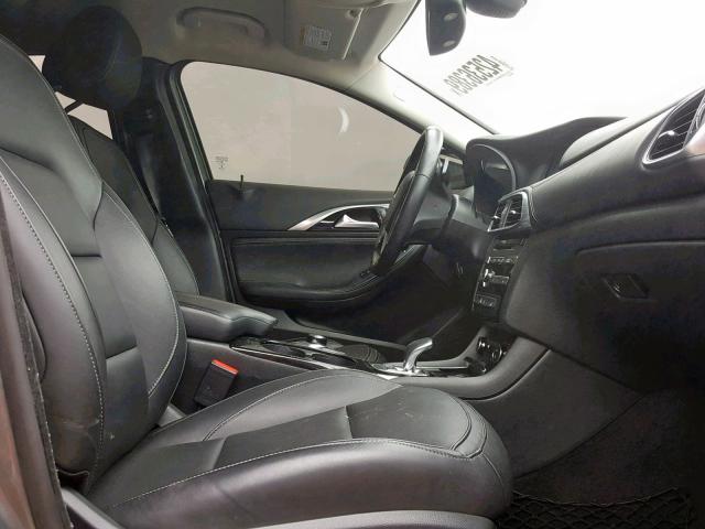 SJKCH5CP3HA036988 - 2017 INFINITI QX30 BASE GRAY photo 5