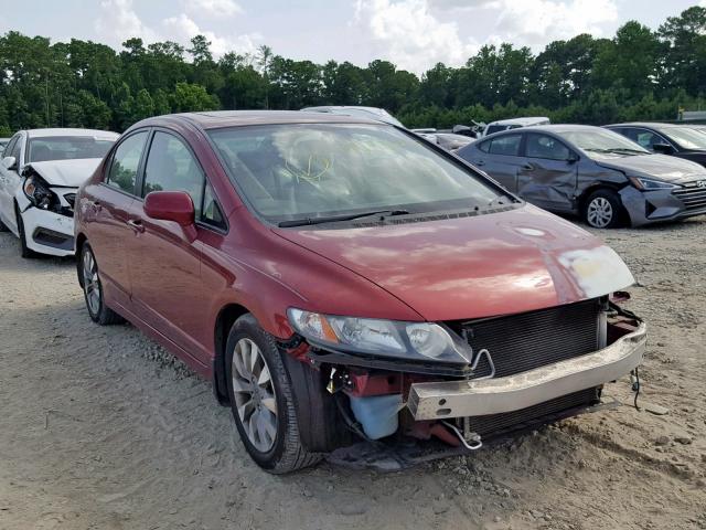 2HGFA1F99BH518644 - 2011 HONDA CIVIC EXL BURGUNDY photo 1