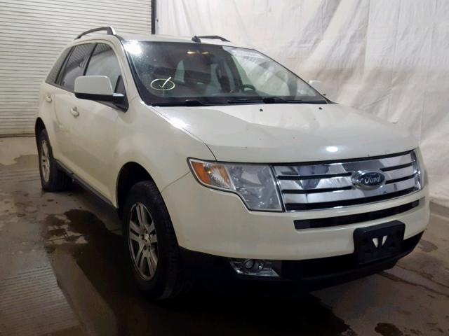 2FMDK48C78BB14083 - 2008 FORD EDGE SEL CREAM photo 1