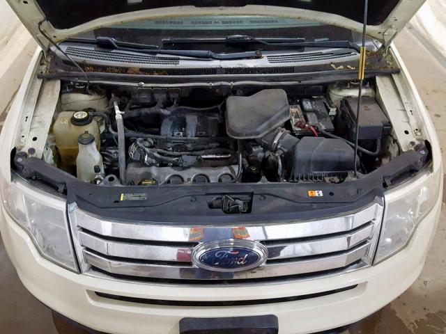 2FMDK48C78BB14083 - 2008 FORD EDGE SEL CREAM photo 7