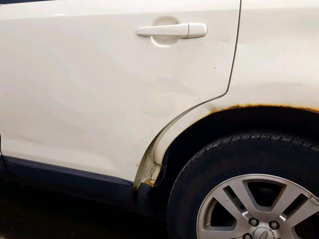 2FMDK48C78BB14083 - 2008 FORD EDGE SEL CREAM photo 9