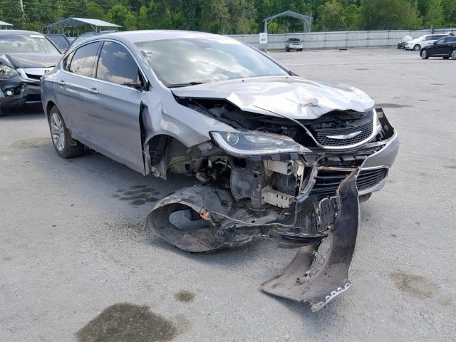 1C3CCCAB2GN120096 - 2016 CHRYSLER 200 LIMITE SILVER photo 1