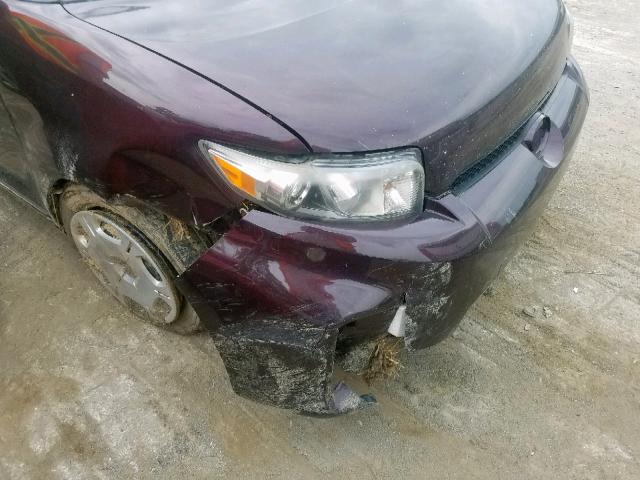 JTLZE4FE1B1120054 - 2011 TOYOTA SCION XB 紫色 照片 9