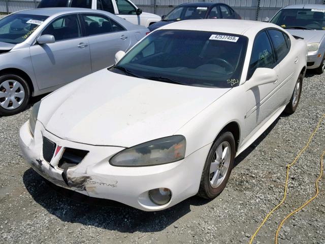 2G2WP552061158773 - 2006 PONTIAC GRAND PRIX WHITE photo 2