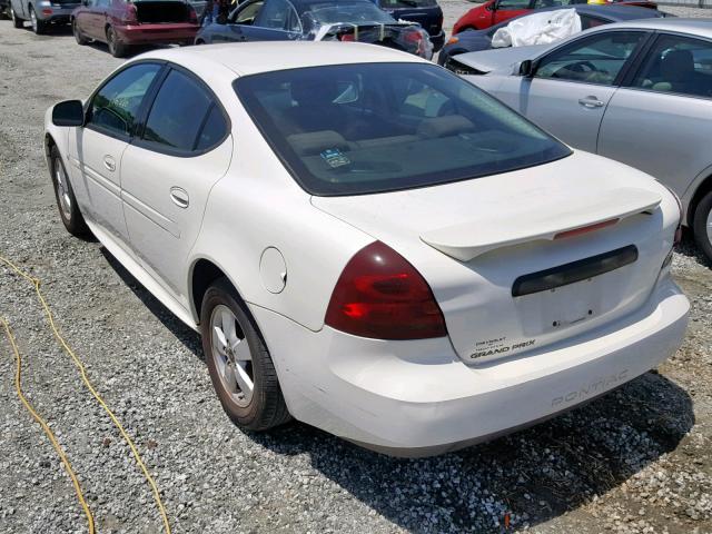 2G2WP552061158773 - 2006 PONTIAC GRAND PRIX WHITE photo 3
