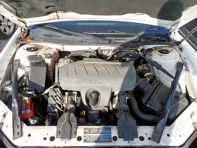 2G2WP552061158773 - 2006 PONTIAC GRAND PRIX WHITE photo 7