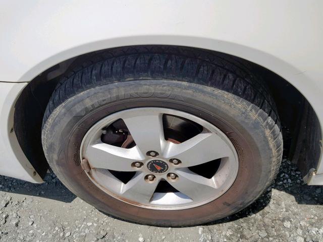 2G2WP552061158773 - 2006 PONTIAC GRAND PRIX WHITE photo 9
