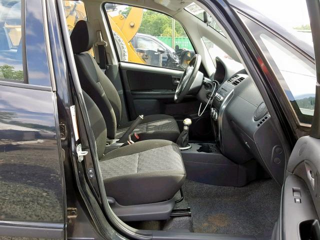 JS2YB417085105156 - 2008 SUZUKI SX4 TOURIN BLACK photo 5