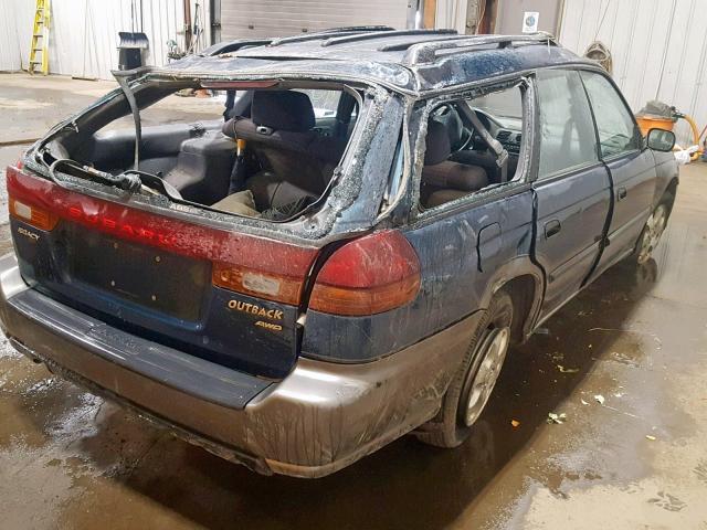 4S3BG685XX7659146 - 1999 SUBARU LEGACY OUT GREEN photo 4