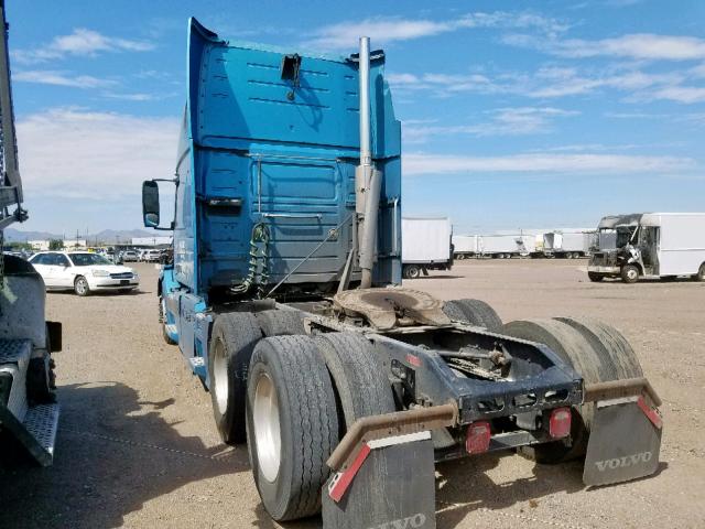 4V4NC9TH55N380891 - 2005 VOLVO VN VNL TEAL photo 3