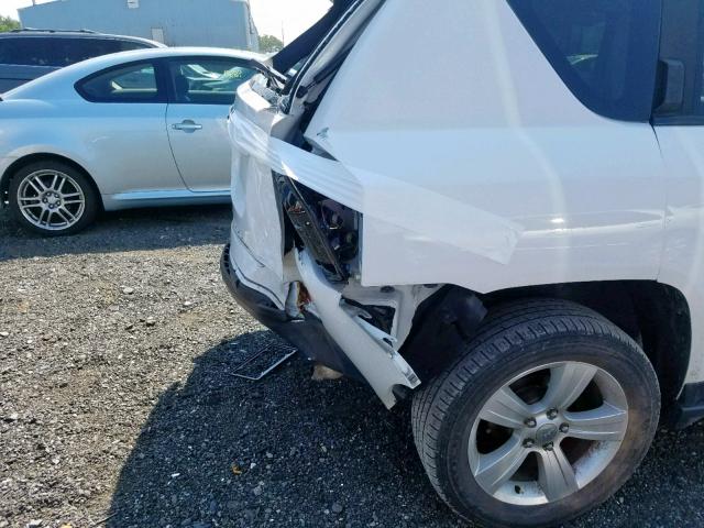 1C4NJDBBXGD630944 - 2016 JEEP COMPASS SP თეთრი ფოტო 9