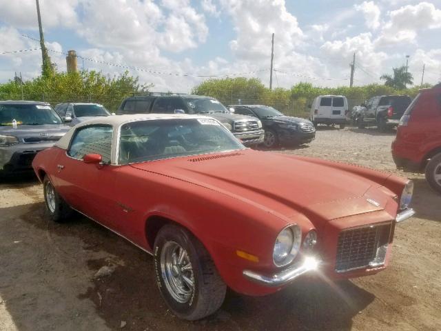 124870N503059 - 1970 CHEVROLET CAMARO RS RED photo 1