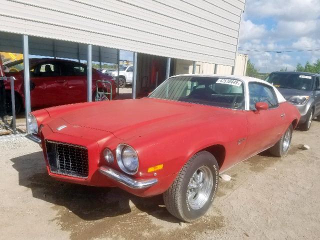 124870N503059 - 1970 CHEVROLET CAMARO RS RED photo 2