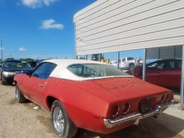124870N503059 - 1970 CHEVROLET CAMARO RS RED photo 3
