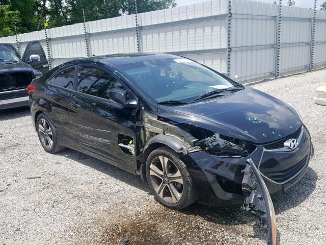 KMHDH6AE8DU019266 - 2013 HYUNDAI ELANTRA CO BLACK photo 1