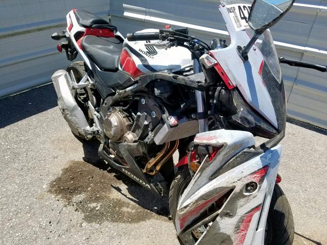 MLHPC4401J5500211 - 2018 HONDA CBR500 RA- RED photo 9