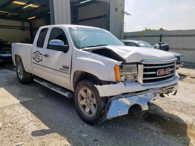 1GTR1VE01CZ147003 - 2012 GMC SIERRA C15 WHITE photo 1