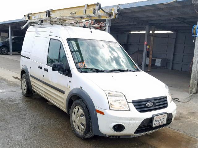 NM0LS7BN6DT135333 - 2013 FORD TRANSIT CO WHITE photo 1