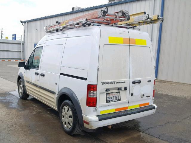 NM0LS7BN6DT135333 - 2013 FORD TRANSIT CO WHITE photo 3