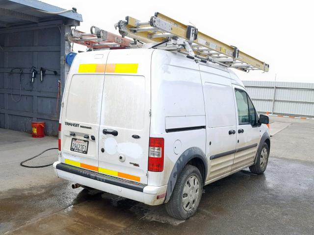 NM0LS7BN6DT135333 - 2013 FORD TRANSIT CO WHITE photo 4