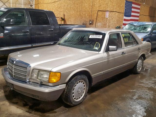 W0BCA24E2MA598182 - 1991 MERCEDES-BENZ 300SE SILVER photo 2