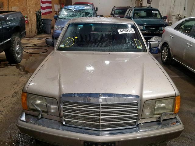 W0BCA24E2MA598182 - 1991 MERCEDES-BENZ 300SE SILVER photo 9