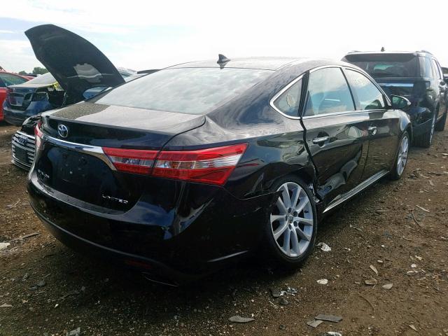 4T1BK1EB0DU060955 - 2013 TOYOTA AVALON BAS BLACK photo 4