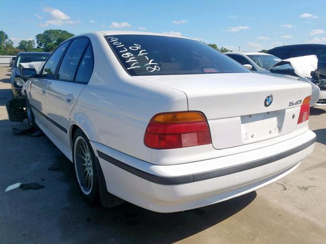 WBADN6347YGM64939 - 2000 BMW 540 I AUTO WHITE photo 3