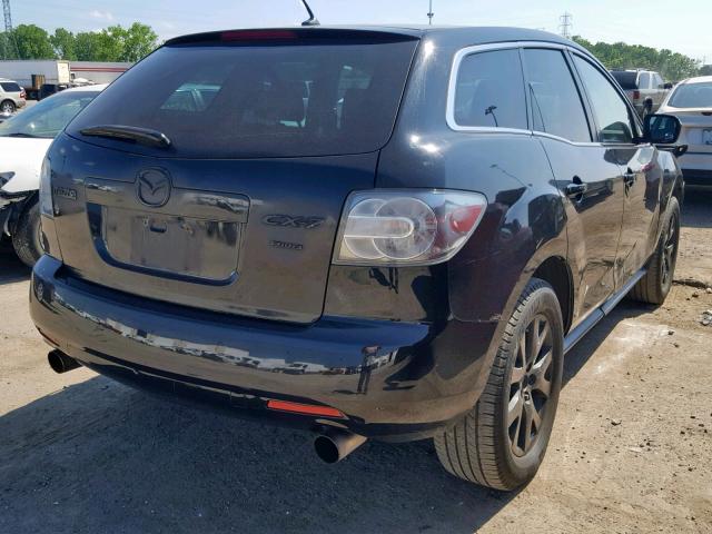 JM3ER29L480205635 - 2008 MAZDA CX-7 BLACK photo 4