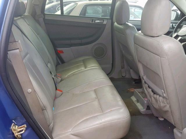 2A8GM48LX7R122799 - 2007 CHRYSLER PACIFICA BLUE photo 6