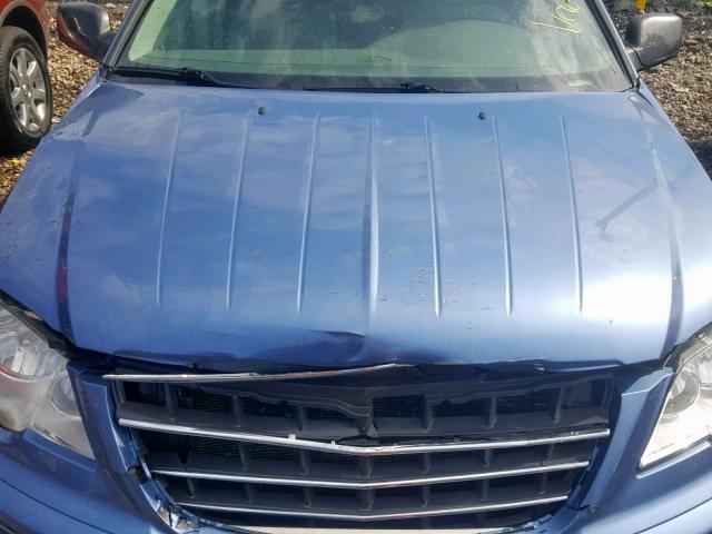 2A8GM48LX7R122799 - 2007 CHRYSLER PACIFICA BLUE photo 7