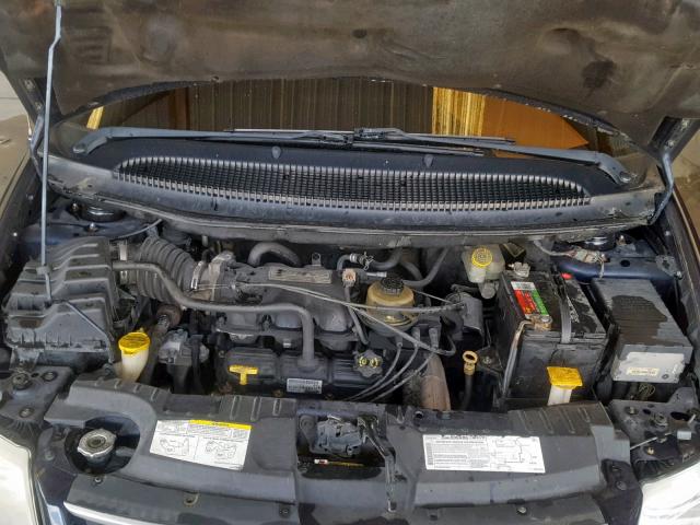 2C4GP54L65R211891 - 2005 CHRYSLER TOWN & COU BLUE photo 7