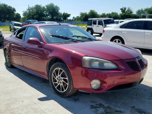 2G2WR544941167787 - 2004 PONTIAC GRAND PRIX MAROON photo 1
