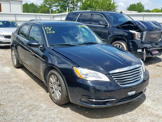 1C3CCBAB9EN211292 - 2014 CHRYSLER 200 LX BLACK photo 1