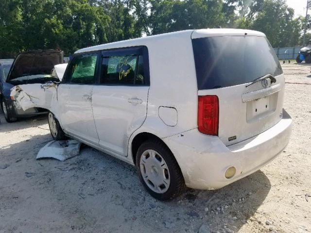 JTLKE50E191087129 - 2009 TOYOTA SCION XB 白色 照片 3