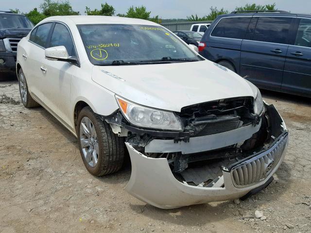 1G4GC5ED5BF380401 - 2011 BUICK LACROSSE C WHITE photo 1