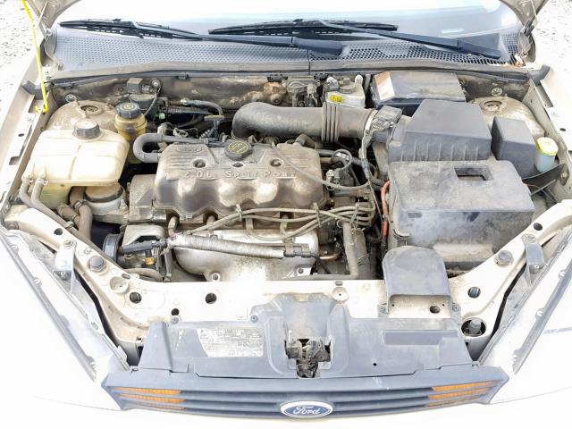 1FAFP33P62W171731 - 2002 FORD FOCUS LX GOLD photo 7