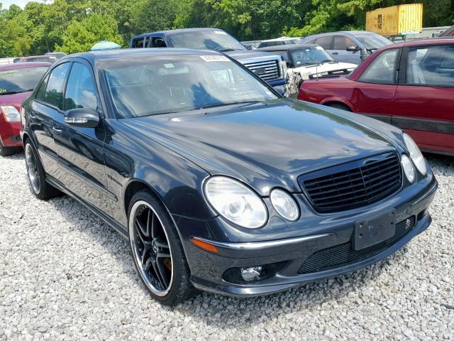 WDBUF76J74A510319 - 2004 MERCEDES-BENZ E 55 AMG CHARCOAL photo 1