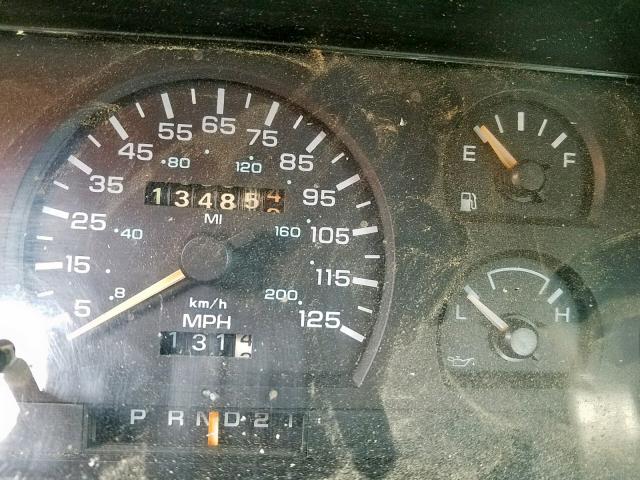 1B7GG23Y5NS673756 - 1992 DODGE DAKOTA RED photo 8