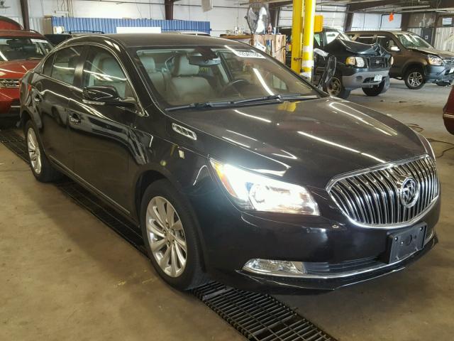 1G4GB5G36GF244129 - 2016 BUICK LACROSSE BLACK photo 1