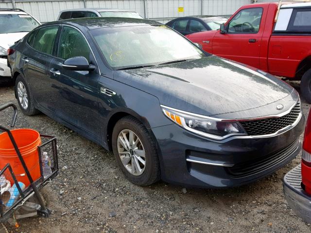 5XXGT4L30GG024312 - 2016 KIA OPTIMA LX GRAY photo 1