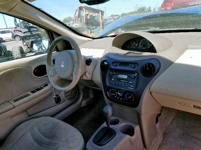 1G8AJ52F03Z135621 - 2003 SATURN ION LEVEL BLUE photo 9