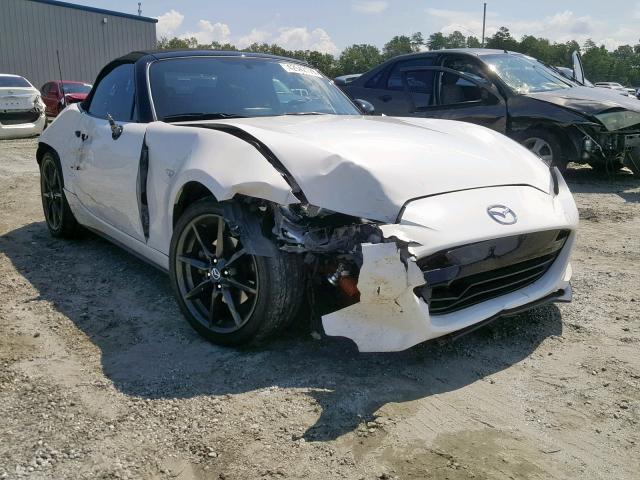 JM1NDAC75G0113946 - 2016 MAZDA MX-5 MIATA WHITE photo 1