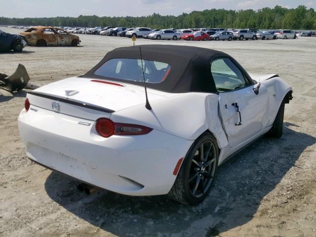 JM1NDAC75G0113946 - 2016 MAZDA MX-5 MIATA WHITE photo 4