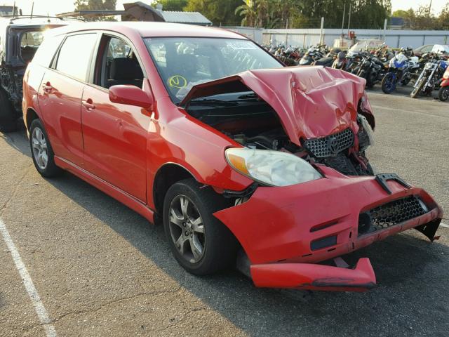 2T1LR32E13C047416 - 2003 TOYOTA COROLLA MA RED photo 1