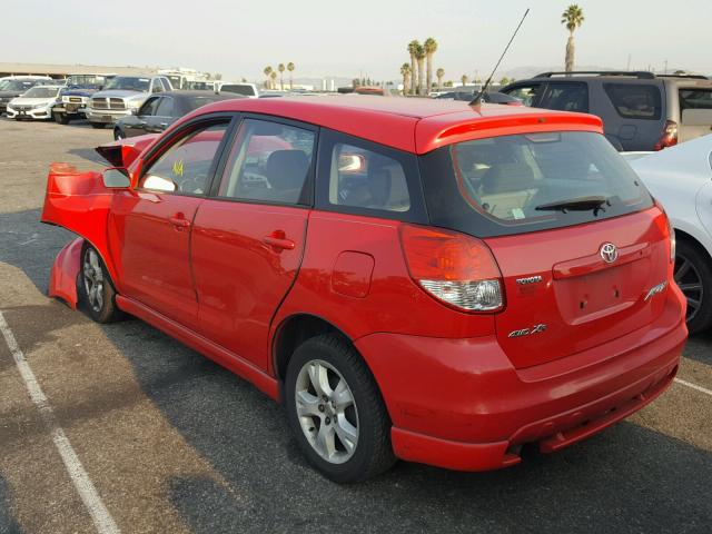 2T1LR32E13C047416 - 2003 TOYOTA COROLLA MA RED photo 3